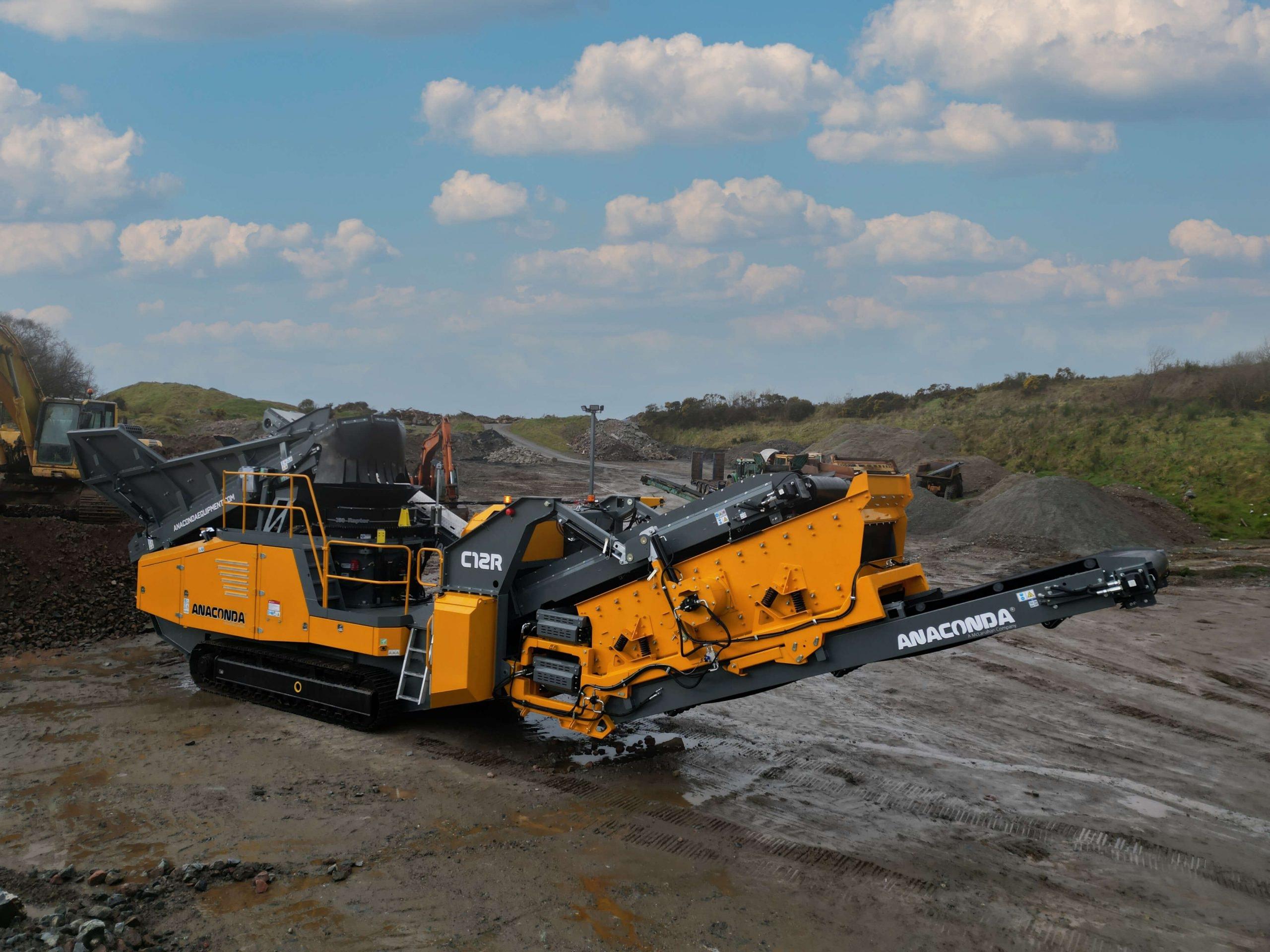Concasor cu con Anaconda C12R  de vanzare