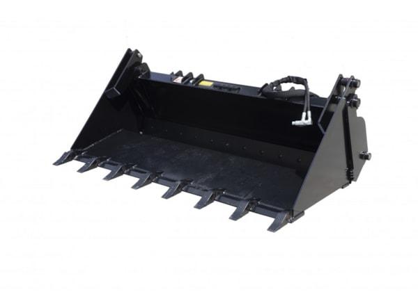 Cupa miniincarcator frontal UtilMAX Cupa multifunctionala cu dinti 1300 mm  - incarcator frontal CAST 30T de vanzare