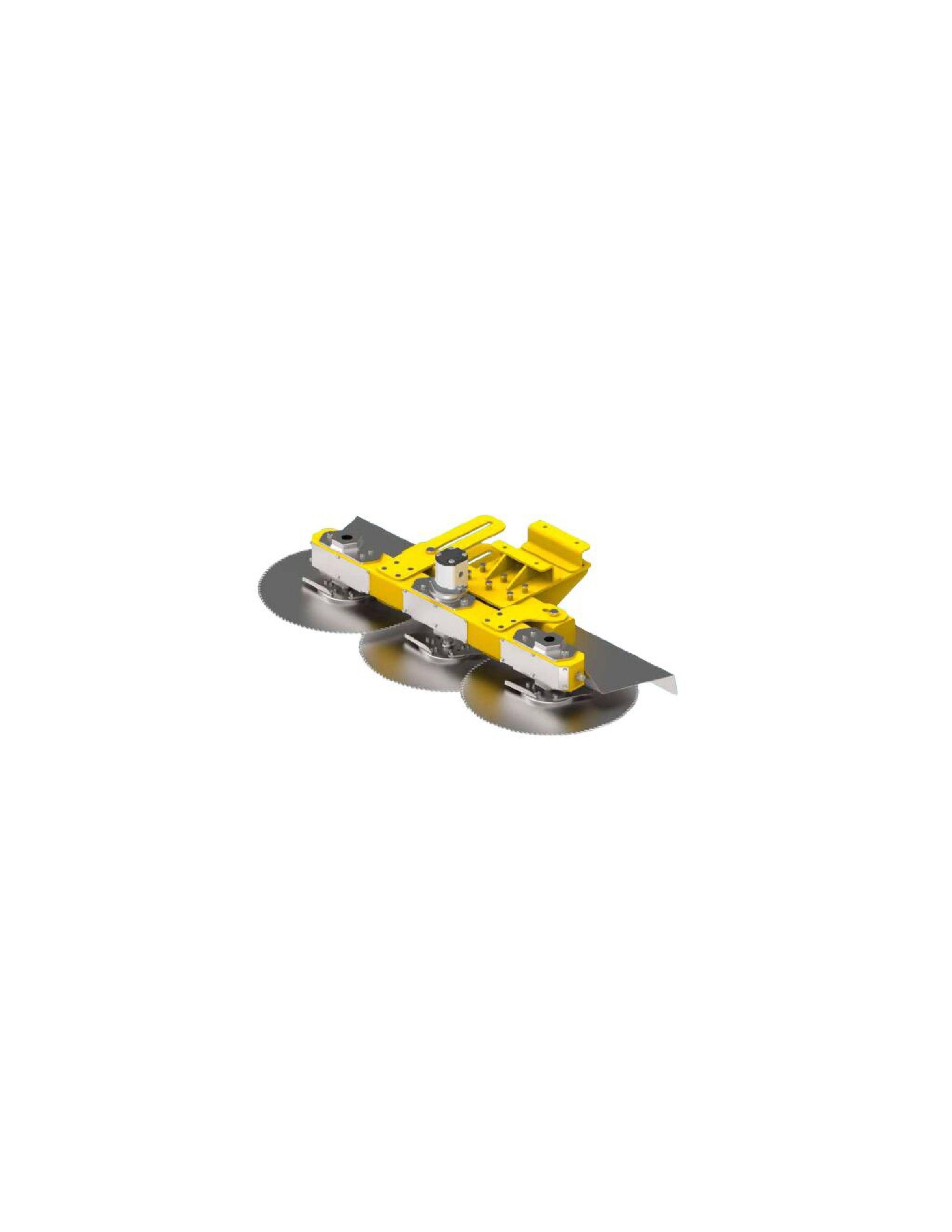 Curatator crengi Femac BD3 - Bara de taiere cu 3 discuri circulare de vanzare