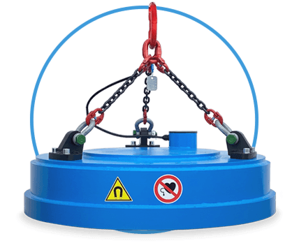 Hydro magnet UtilMAX A.T.I.B. AM 105 IC -  Electromagnet cu lanturi - excavator 18 - 28 t. de vanzare