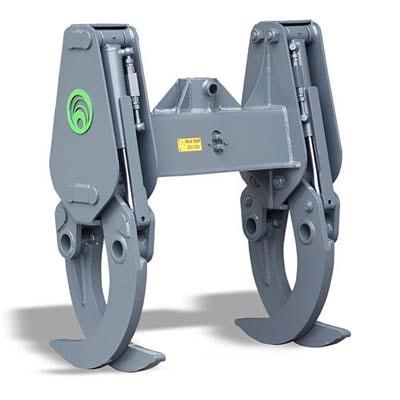 Graifer Idrobenne  Graifer pentru linie tren PFS 140/R + rotator hidraulic - excavator 15-30 t. de vanzare