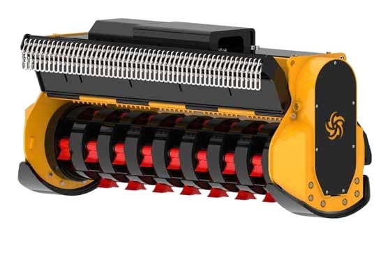 Tocator vegetatie - excavator Femac T15 MZ160 de vanzare