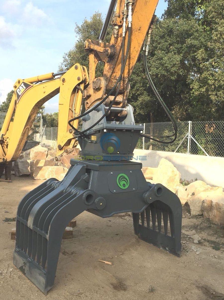  Idrobenne Graifer cu 2 palete  DG 160 + GRI - excavator 12-16 t. de vanzare