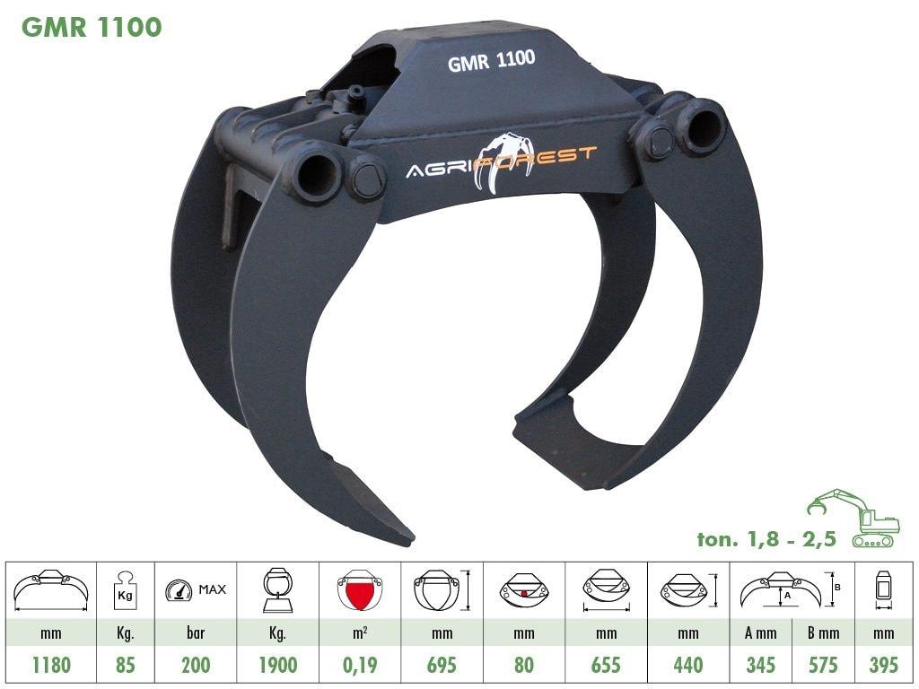  Agriforest GMR1100 - -miniexcavatoare 2.5 - 3.5 t -- de vanzare