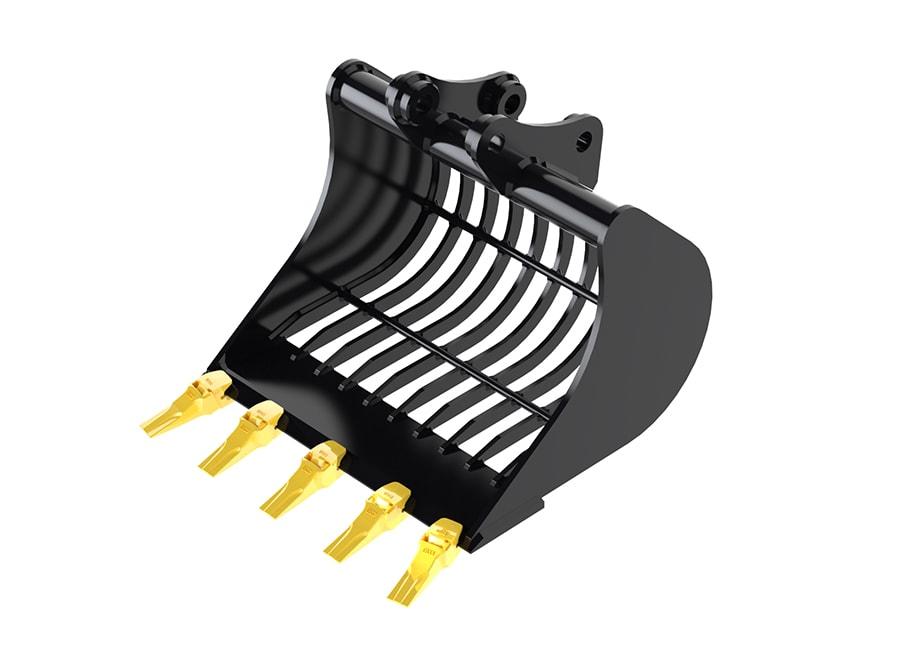 Cupa Sortare UtilMAX Skeleton 0,046 mc  - excavator 2,5 - 4 t de vanzare