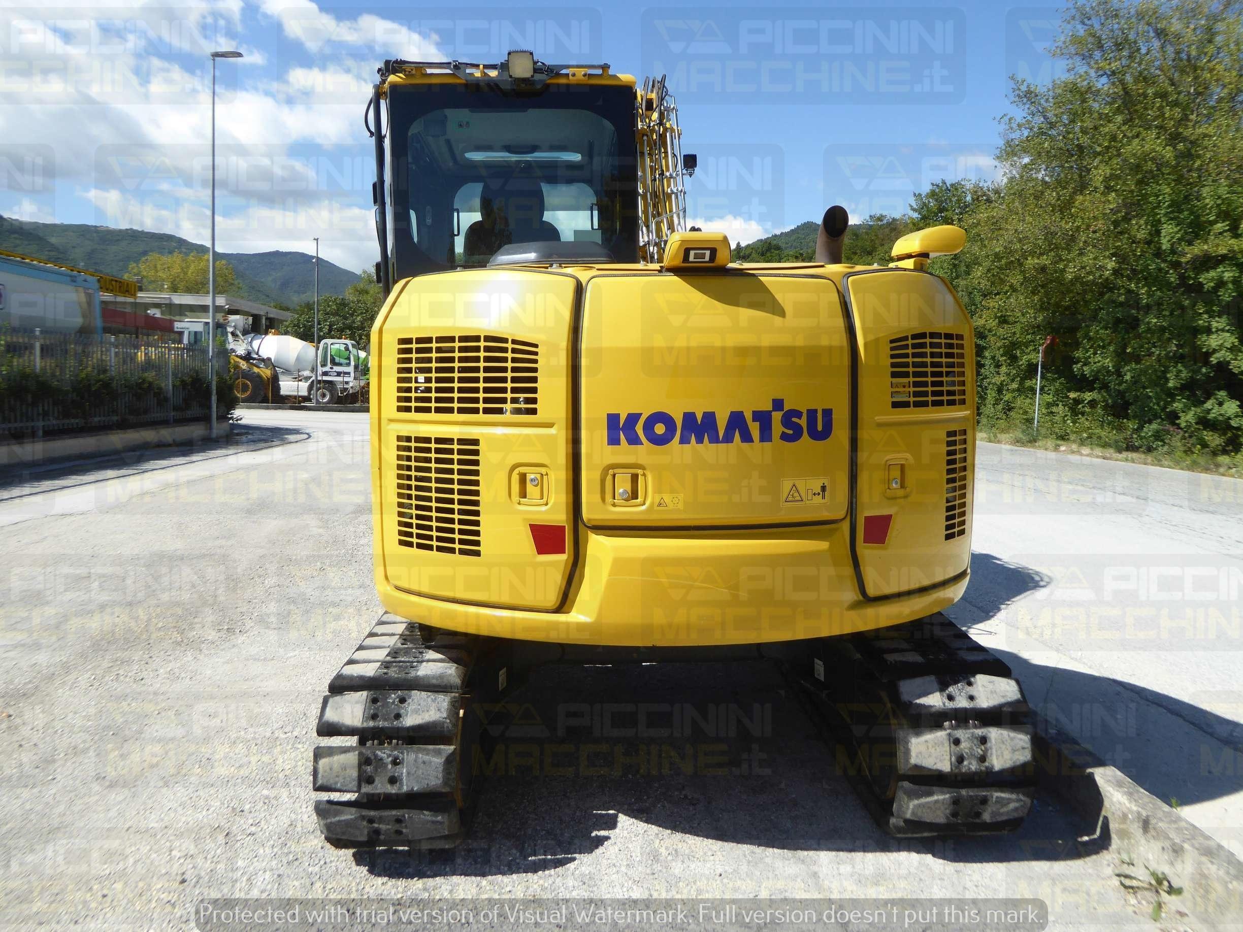 Excavator senile Komatsu PC88MR-11 de vanzare