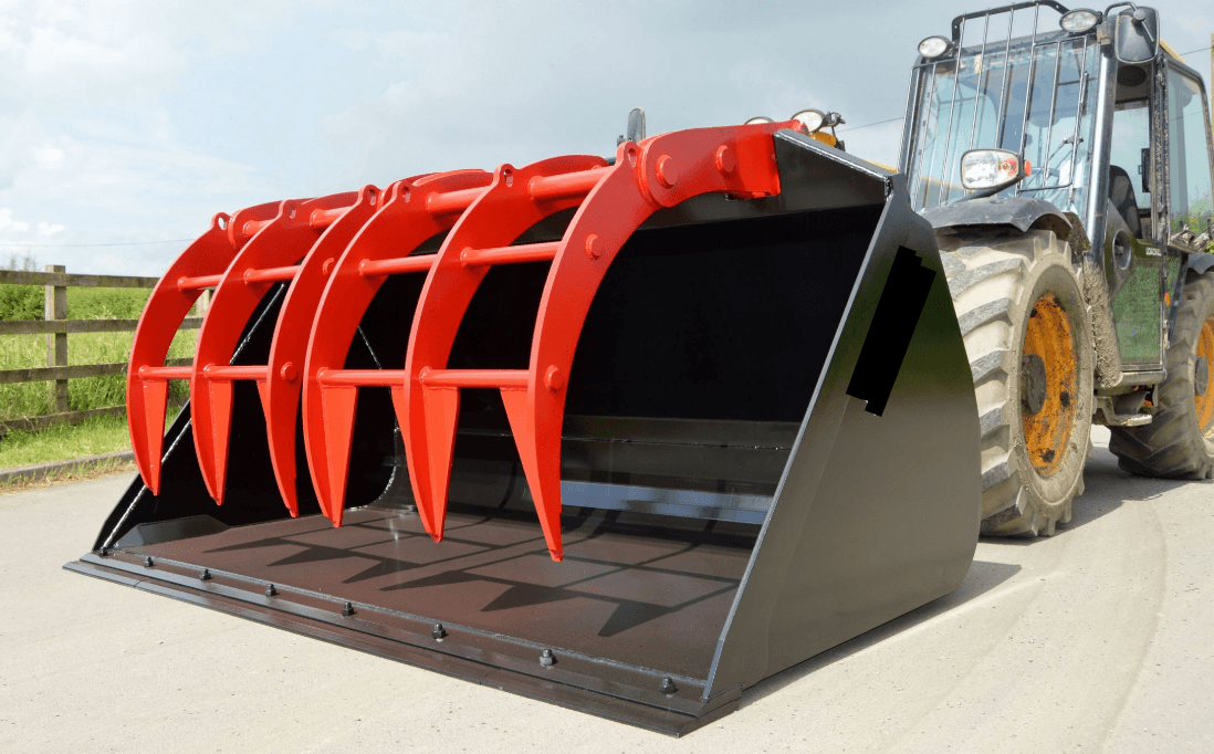 Cupa cu graifer UtilMAX Cupa deseuri 3,5 mc -- Incarcator frontal 12 - 16 t. -- de vanzare