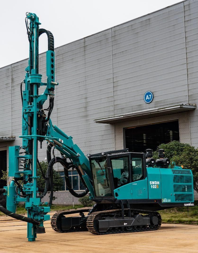 Instalatie de Foraj SUNWARD SWDH102A - Foraj in piatra (cariera) de vanzare
