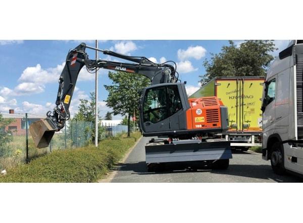 Excavator pe roti Atlas  175W, 12 luni garantie  de vanzare