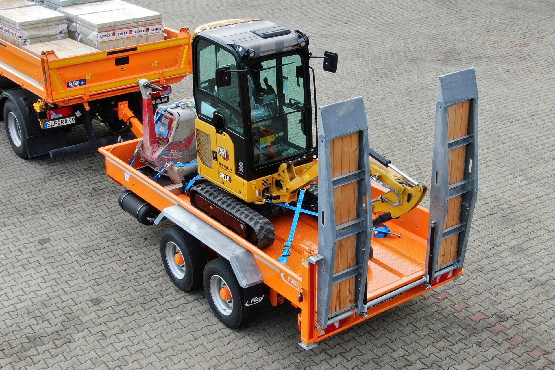 Trailer UtilMAX FLIEGL TTS 89 (Greutate utila 6800 kg) de vanzare