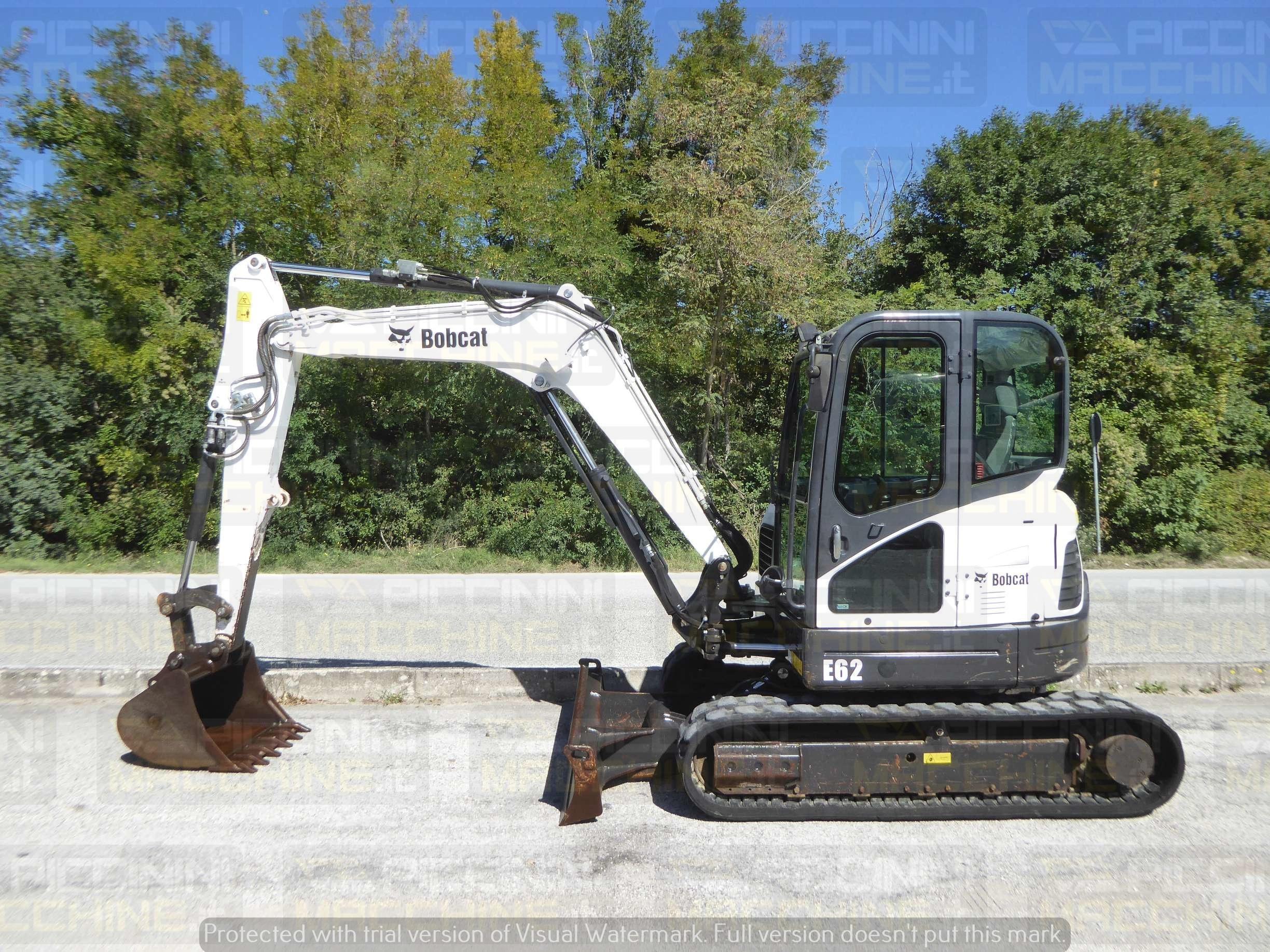 Excavator senile Bobcat E62 de vanzare