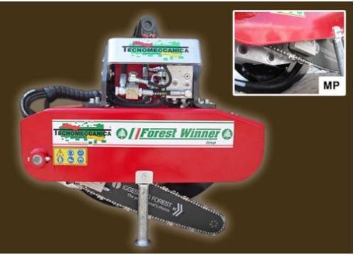 Graifer cu fierastrau Tecnomeccanica TP 155 Professional MP-I - excavator 4,5 - 16 t. de vanzare