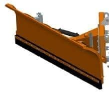 Piese Lama Zapada UtilMAX Dreapta 2200 mm cu sistem hidraulic de ridicare si inclinare de vanzare