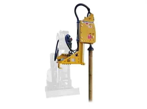 Piese Placa de batut stalpi RABAUD VIBRESCOPIC PRO 15/35 - miniexcavator 1.5-3.5 t de vanzare