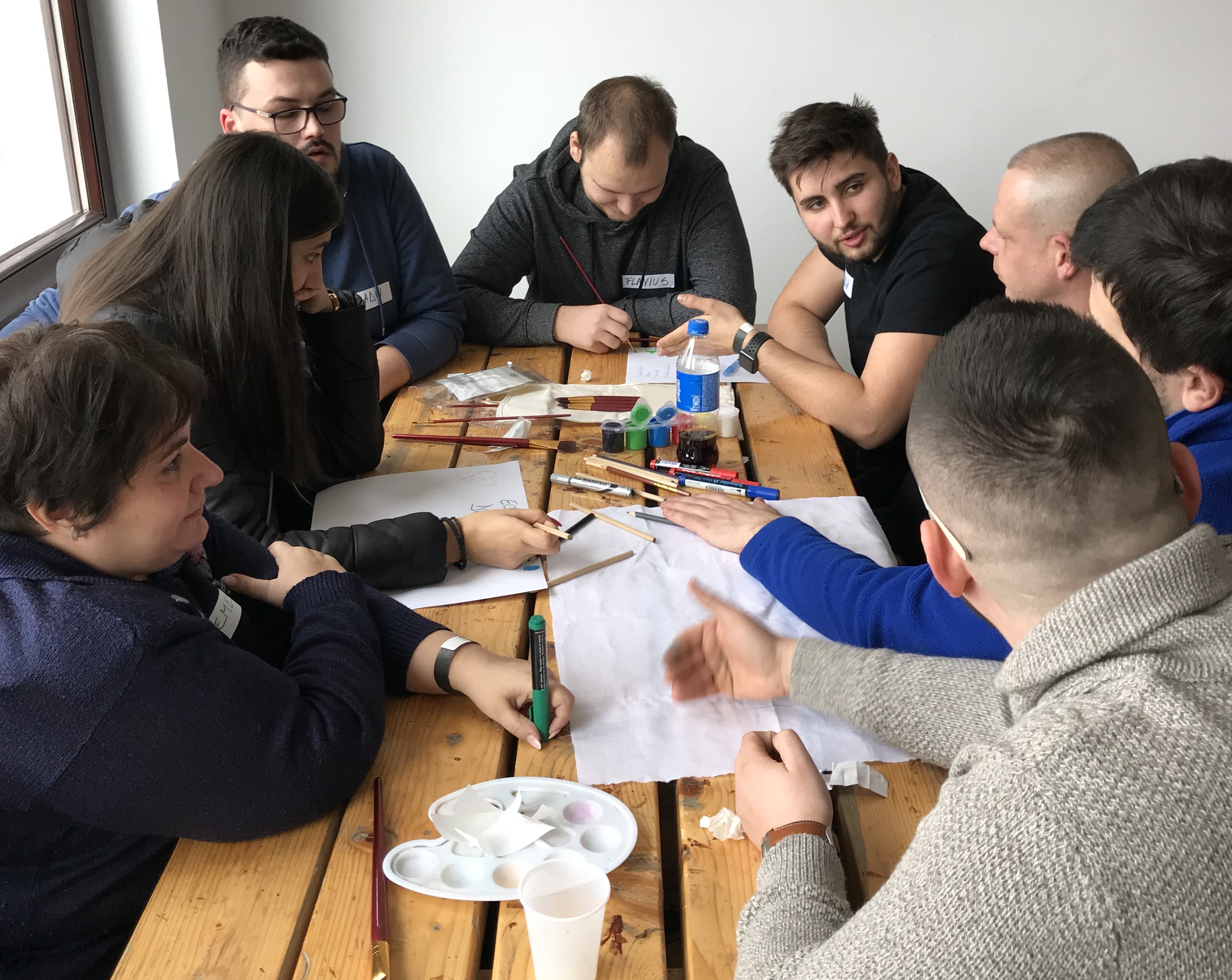 Poza team building Utilben 13