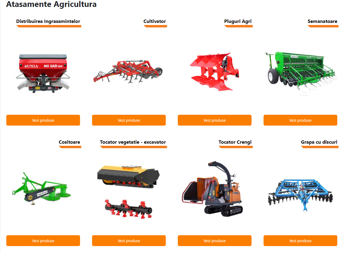 atasamente tractor
