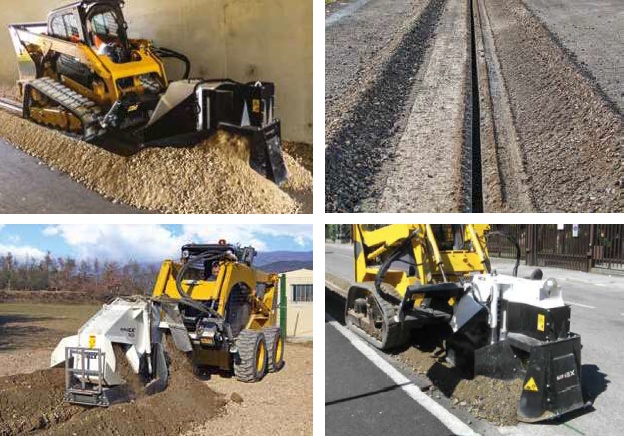 trencher disc aplicatii