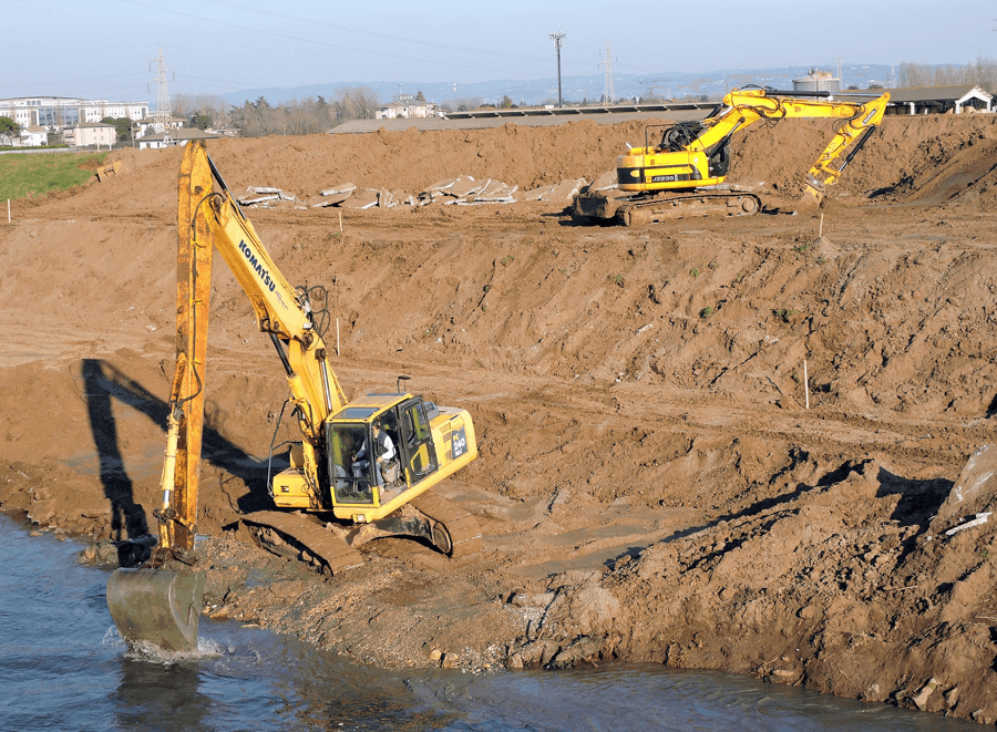 excavatoare pe șenile