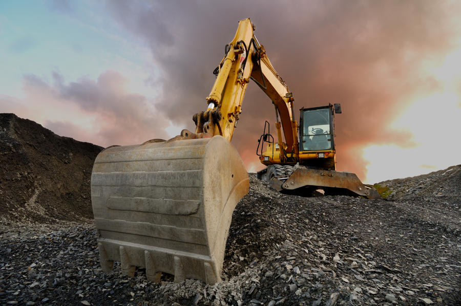excavatoare pe roti
