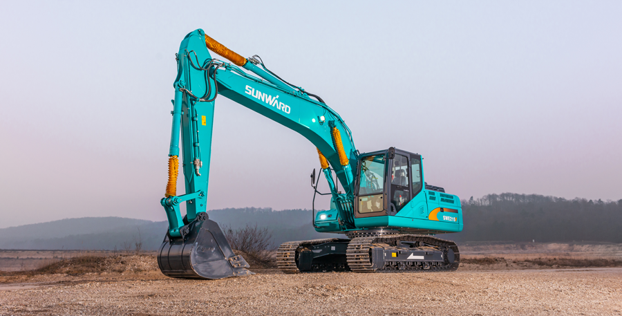 excavator sunward constructii