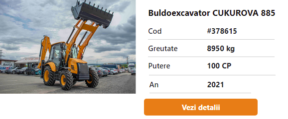 buldoexcavator cukurova 885