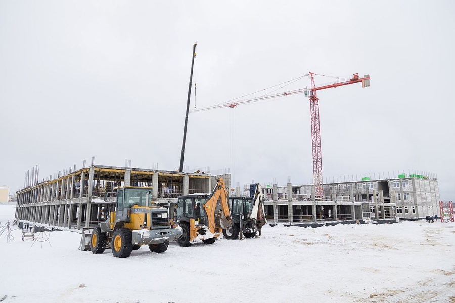 utilaje constructii iarna