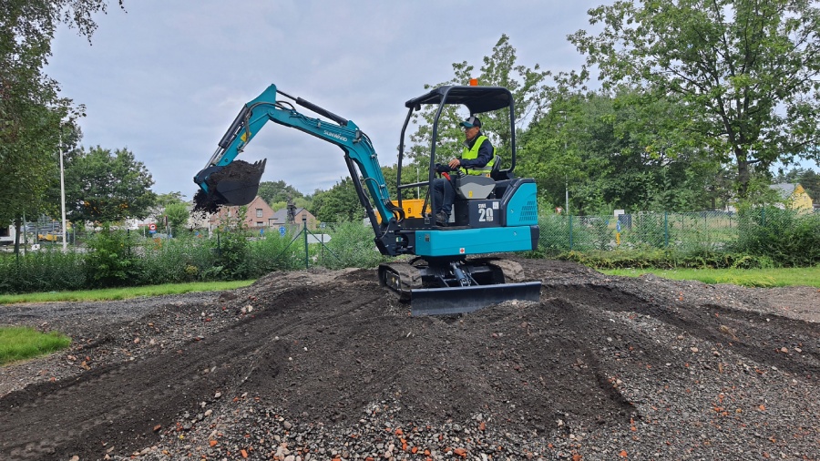 miniexcavatoare electrice