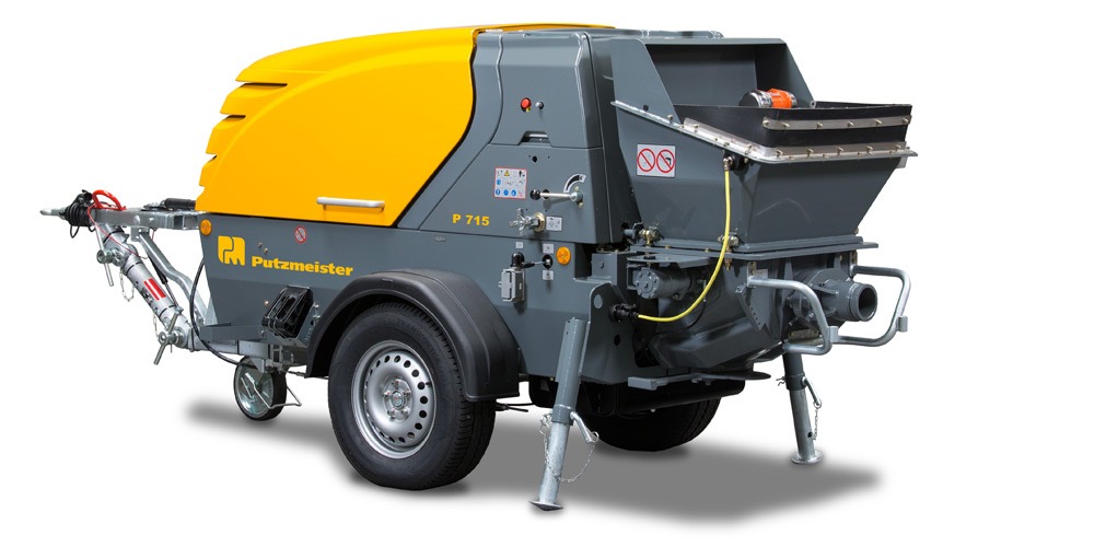 pompe de beton electrice