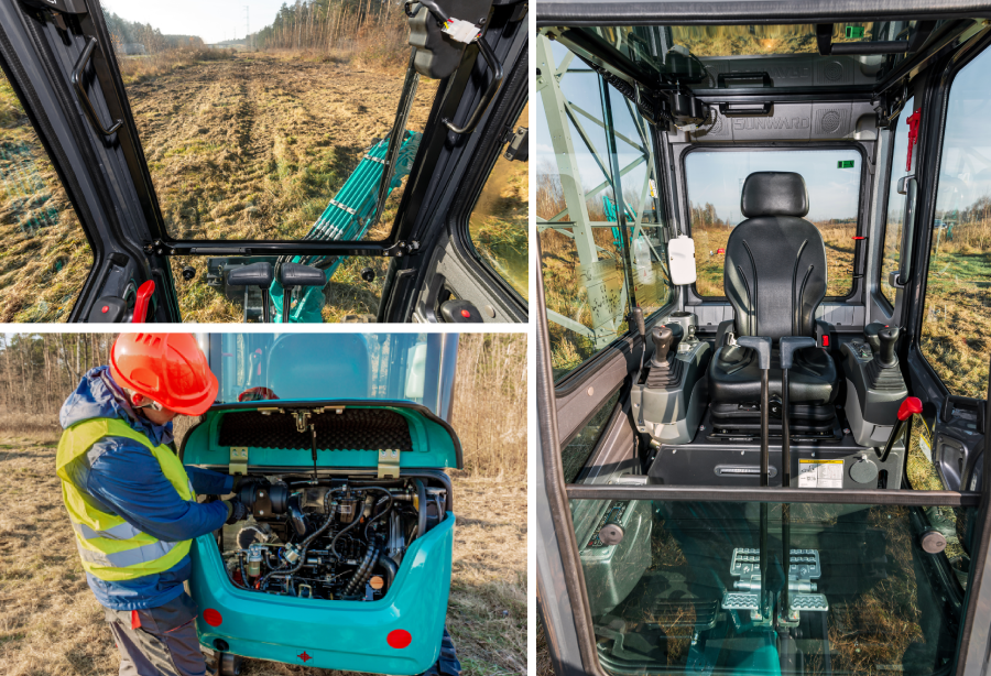 miniexcavator Sunward