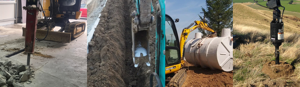 atasamente miniexcavator