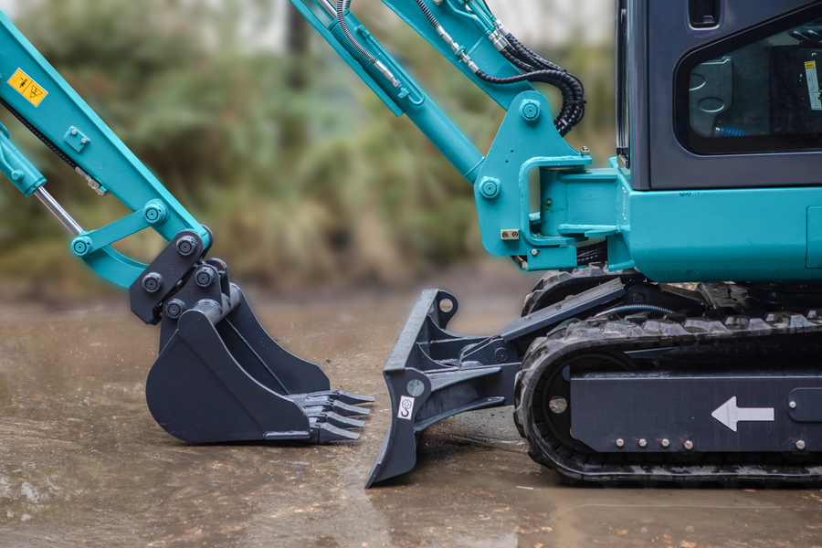 mini excavator pe senile