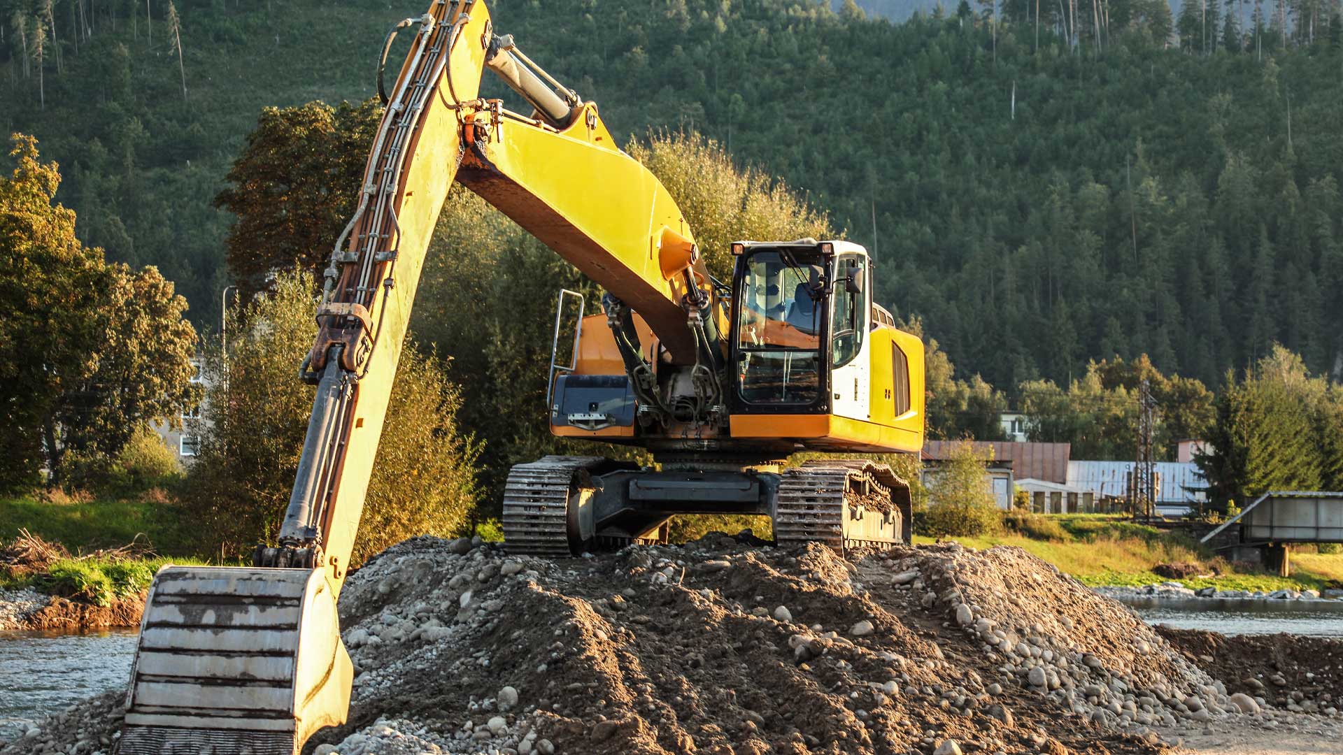 excavator second hand lucrari