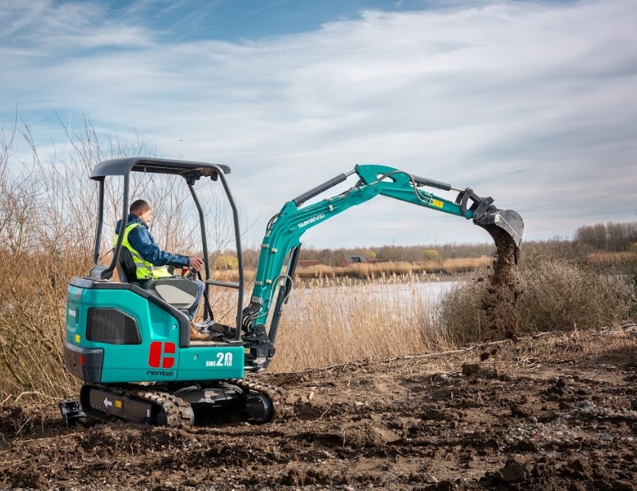 excavator electric 100%