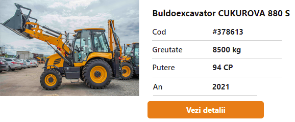 buldoexcavator cukurova 880s