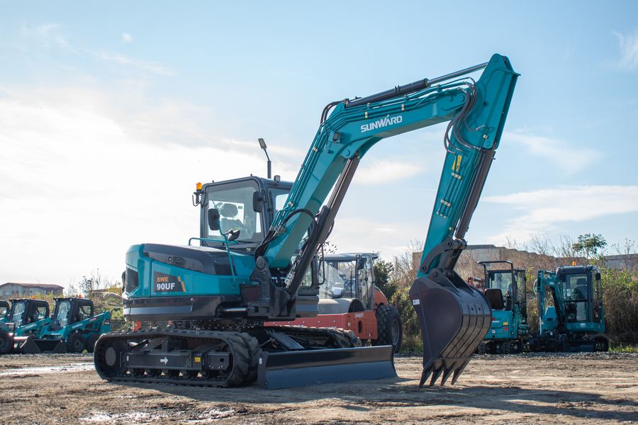 midiexcavator Sunward 90 UF