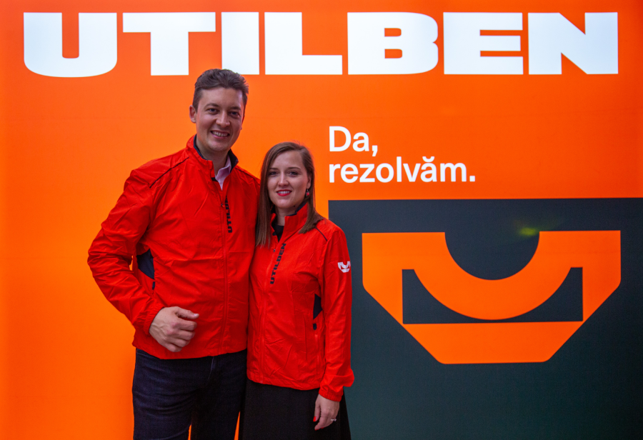 Oana si Ruben Marian, fondatorii UTILBEN