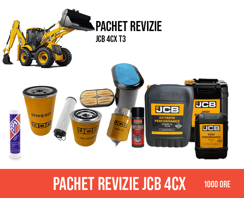 Pachet revizie buldo 3cx adblue 500 ore