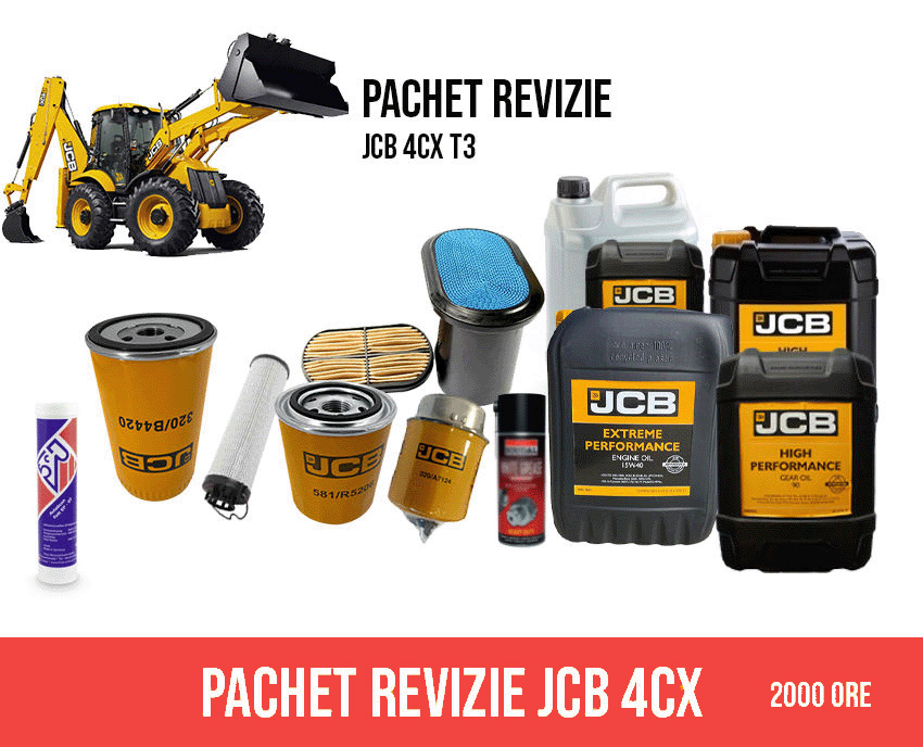 Pachet revizie buldo 3cx adblue 500 ore