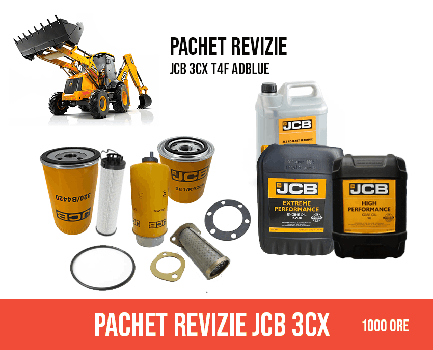 Pachet revizie buldo 3cx adblue 500 ore