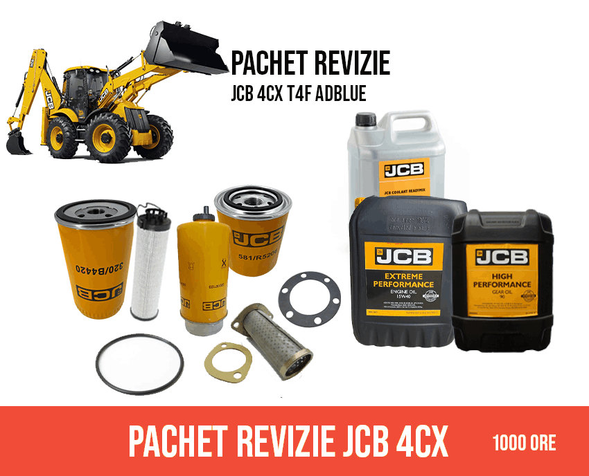 Pachet revizie buldo 3cx adblue 500 ore