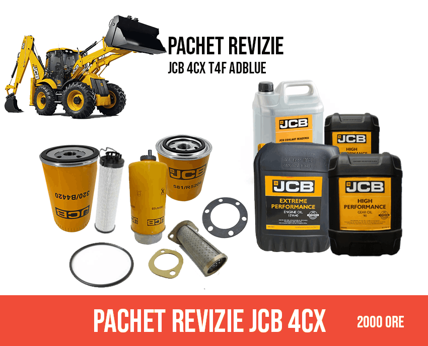 Pachet revizie buldo 3cx adblue 500 ore